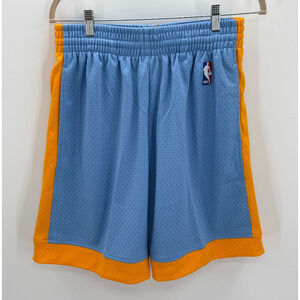 Mitchell & Ness Lakers Swingman Shorts Hardwood Classics 2001 Size M Blue Yellow